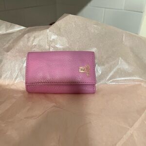 Pink Fendi key holder